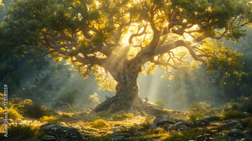 Guardian of the Forest: Majestic Tree
