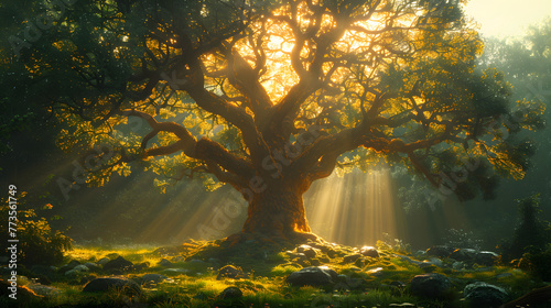 Guardian of the Forest: Majestic Tree