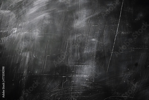 Blackboard black chalk background.