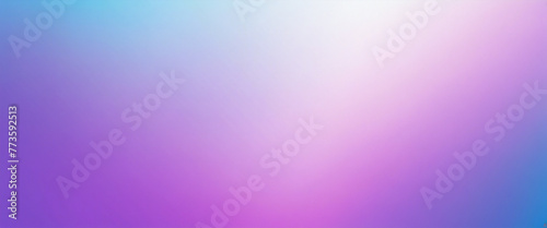 Purple white blue grainy color gradient background photo