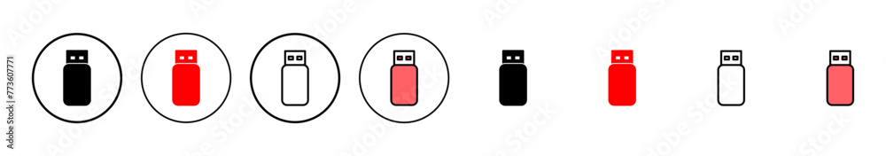 Usb icon vector illustration. Flash disk sign and symbol. flash drive sign. Usb icon vector illustration. Flash disk sign and symbol. flash drive sign.