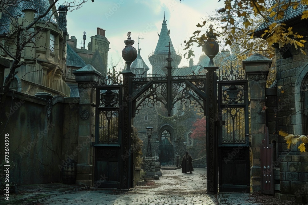 At the city gates, guards use facial recognition to identify visitors, quickly granting access to known friends of the realm. At the city gates, guards use facial recognition to identify visitors, quickly granting access to known friends of the realm.