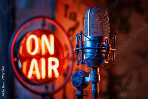 Text On Air  radio broadcasts  tuning in to live shows and programs  staying connected and entertained with the latest news  music  and discussions  a timeless medium for auditory enjoyment.