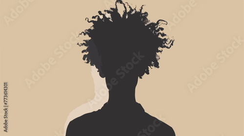 Blurred silhouette caricature faceles body man with