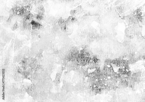 グレーの水彩風テクスチャ背景