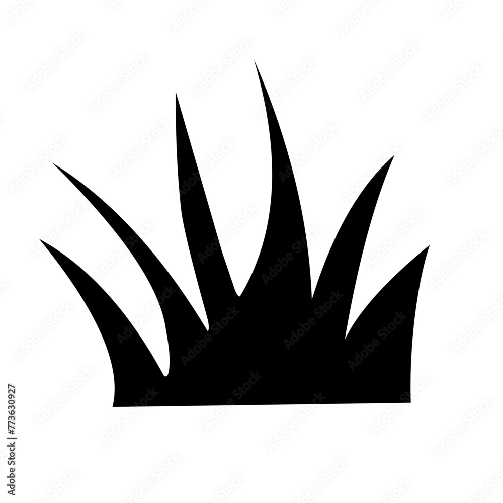 grass black silhouette grass black silhouette