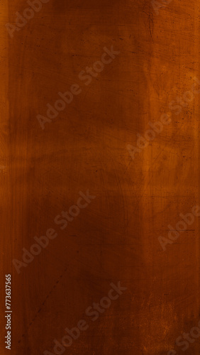 Rust background. Old film. Brown color hardware texture surface scratch dust fractured line design tech pattern illusion grunge abstract.