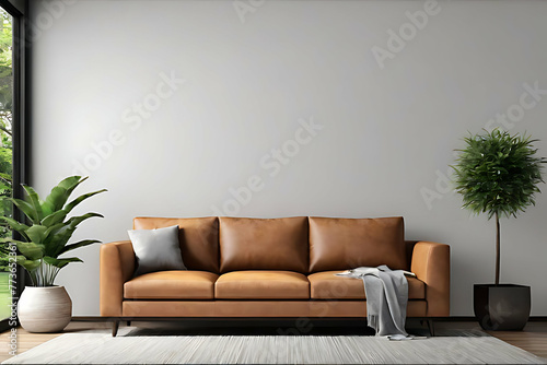 Furniture in copy-space background concept, big blank space. Global Glamour: Microstock Images of Worldly-inspired Furniture for Cultural Flair