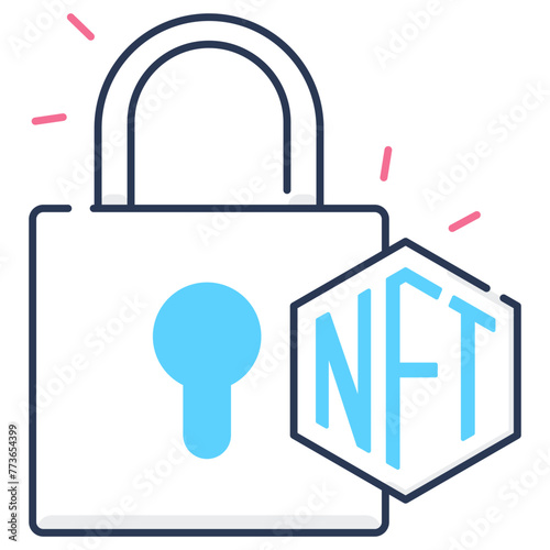 Lock NFT Icon