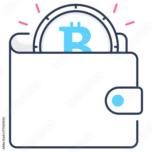 Wallet Bitcoin Icon