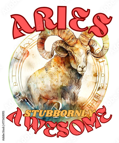 Aries: Stubbornly Awesome. aries astrology photo