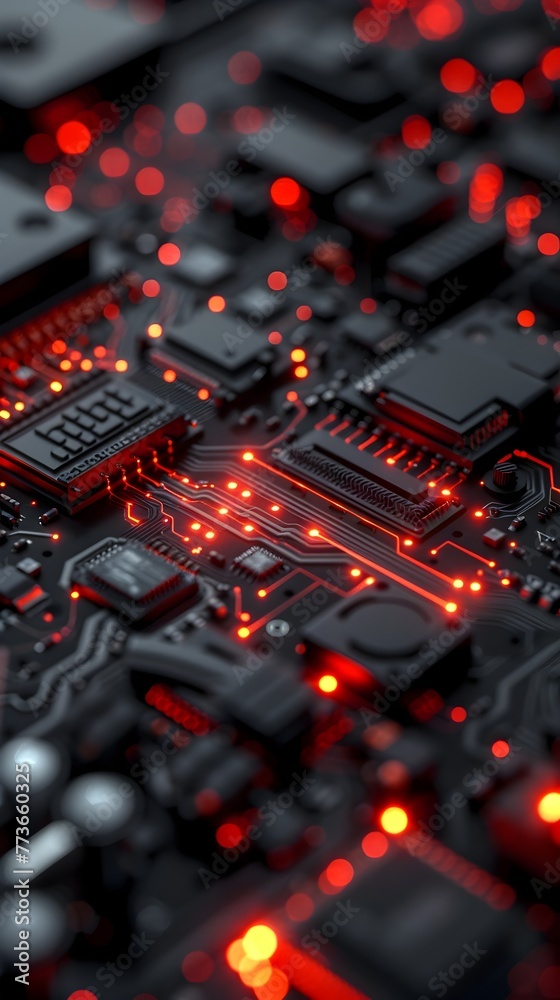 Glowing Photonic Circuits Powering Futuristic Data Transmission in a Cinematic Noir Setting Glowing Photonic Circuits Powering Futuristic Data Transmission in a Cinematic Noir Setting