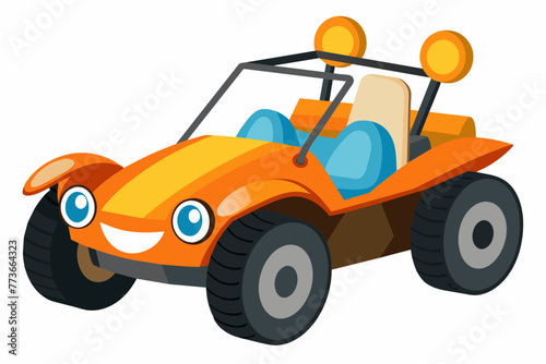 buggy vector illustration