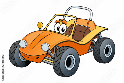 buggy vector illustration