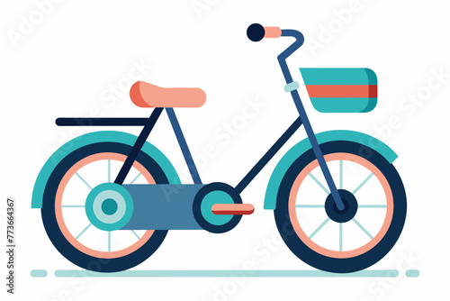 electric bike vector illustration © Shiju Graphics