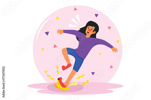 April Fools Flat Illustration Design