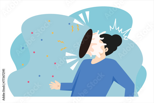 April Fools Flat Illustration Design