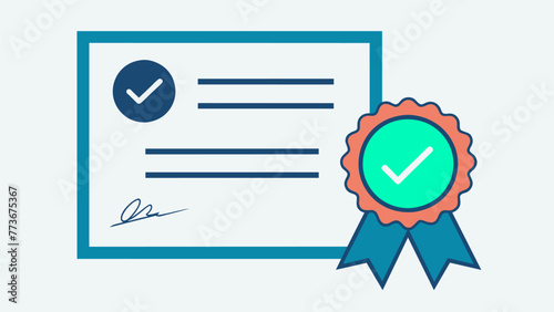 A detailed image of a suppliers certificate signed and dated confirming the origin of the materials used in production. The stamp of approval