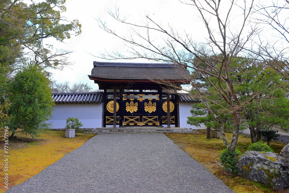 Obraz premium Daigo-ji Temple a Buddhist temple with 5-story pagoda, at Daigohigashiojicho, Fushimi Ward, Kyoto, Japan