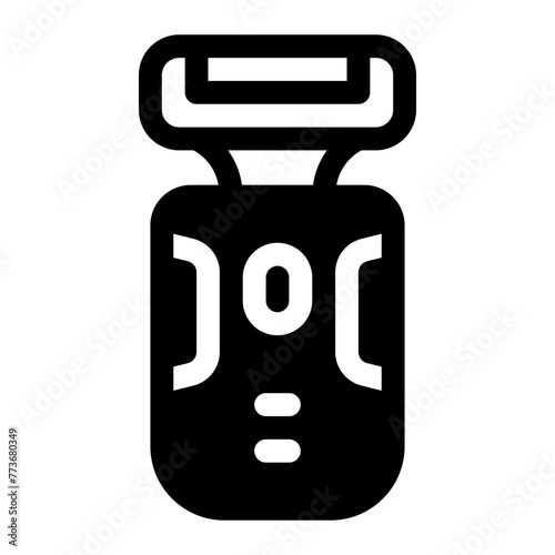 Shaver Glyph Icon