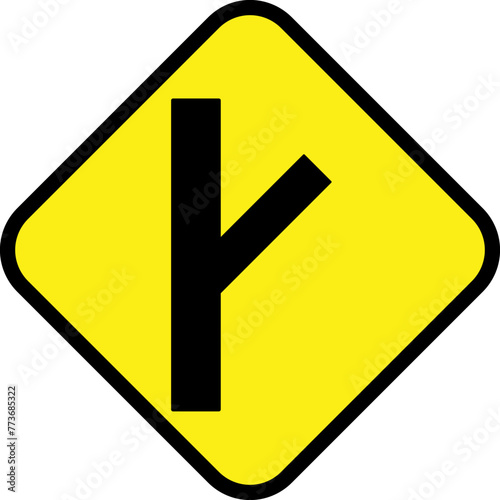 side road diagonal
