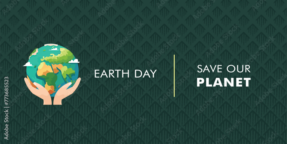 Earth Day International Mother Earth Day Happy Earth day concept Save ...