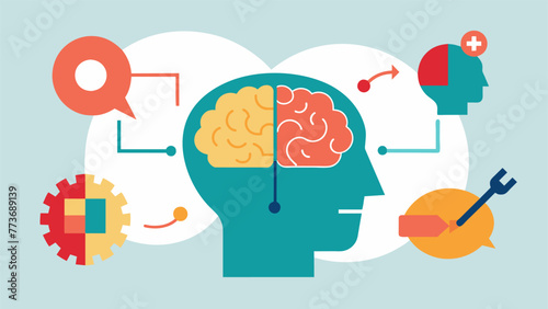 The process of overcoming implicit bias involves breaking down mental barriers and building new connections in the brain to promote more