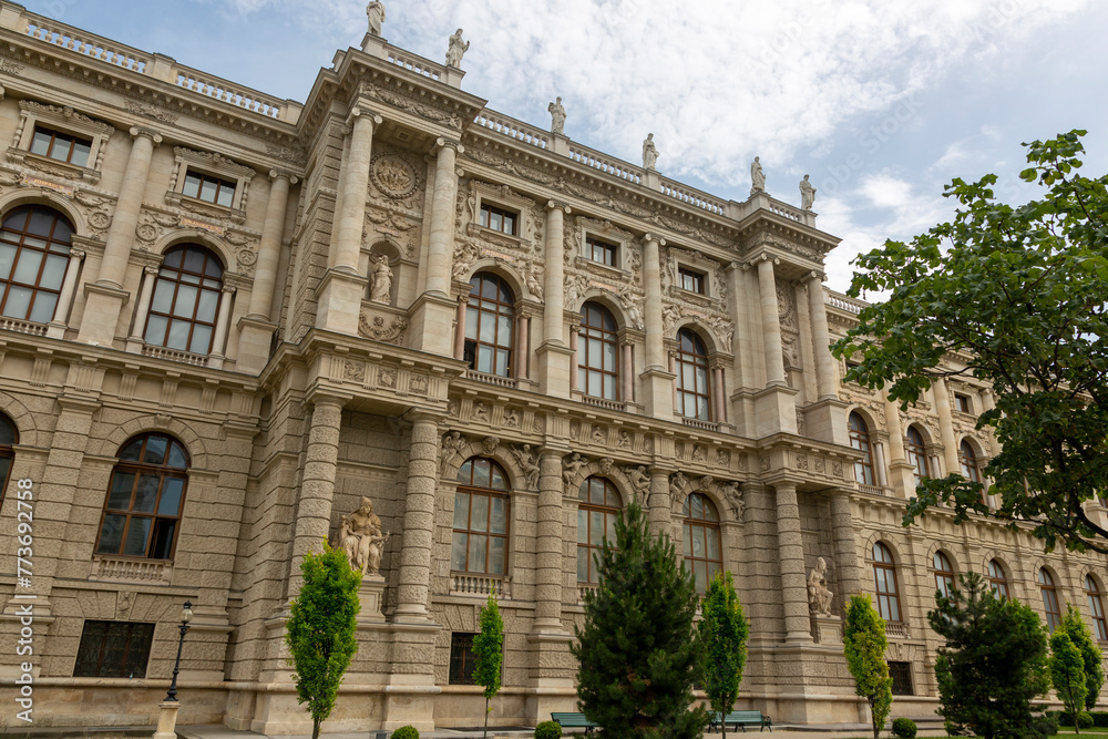 The building of the Natural History Museum in Vienna