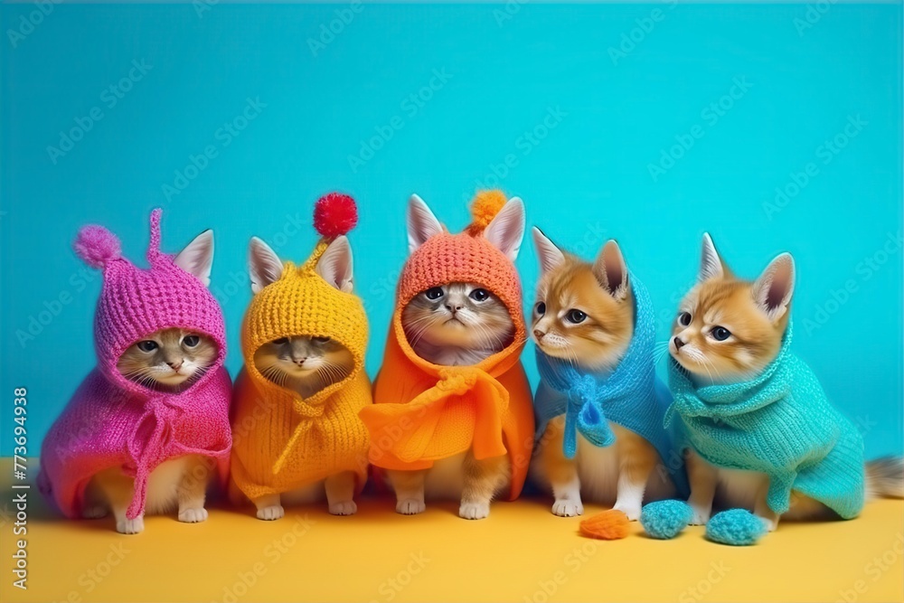 cat, kitten, animal, creative, concept, group, cute, furry, feline, pets, adorable, playful, small, fluffy, domestic cat, kitten, animal, creative, concept, group, cute, furry, feline, pets, adorable, playful, small, fluffy, domestic