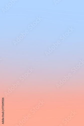 Beautiful Sky at Sunrise with Orange and Red Clouds and Abstract Colorful Background