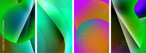 Abstract colors. Abstract backgrounds for wallpaper, business card, cover, poster, banner, brochure, header, website