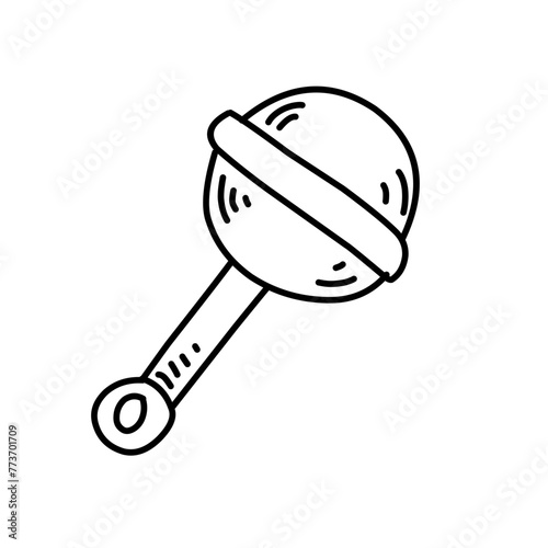 Baby care editable stroke outline