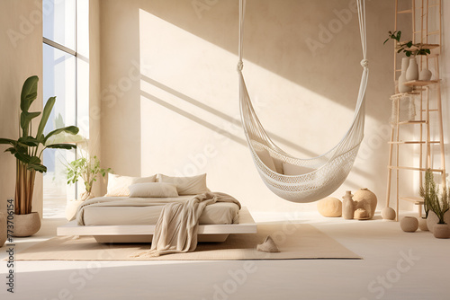 luxury bathroom interior with mirror