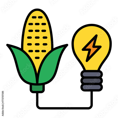 Biomass Energy Icon