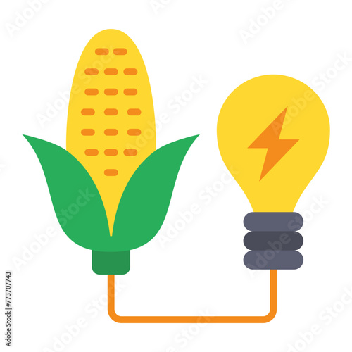 Biomass Energy Icon