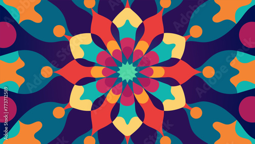 A kaleidoscope with its everchanging patterns and colors represents the fluidity and complexity of our thoughts and emotions that contribute to