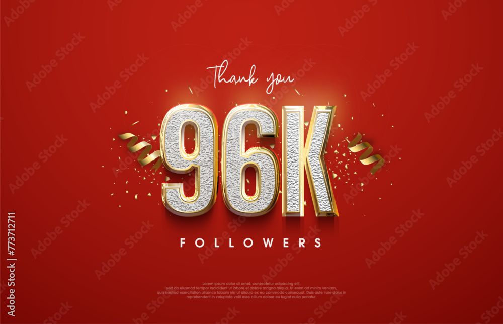 Thank you to followers, reaching 96k followers.