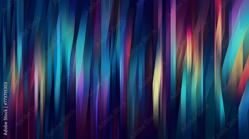 Digital holographic straight line linear geometric abstract graphic poster web page PPT background
