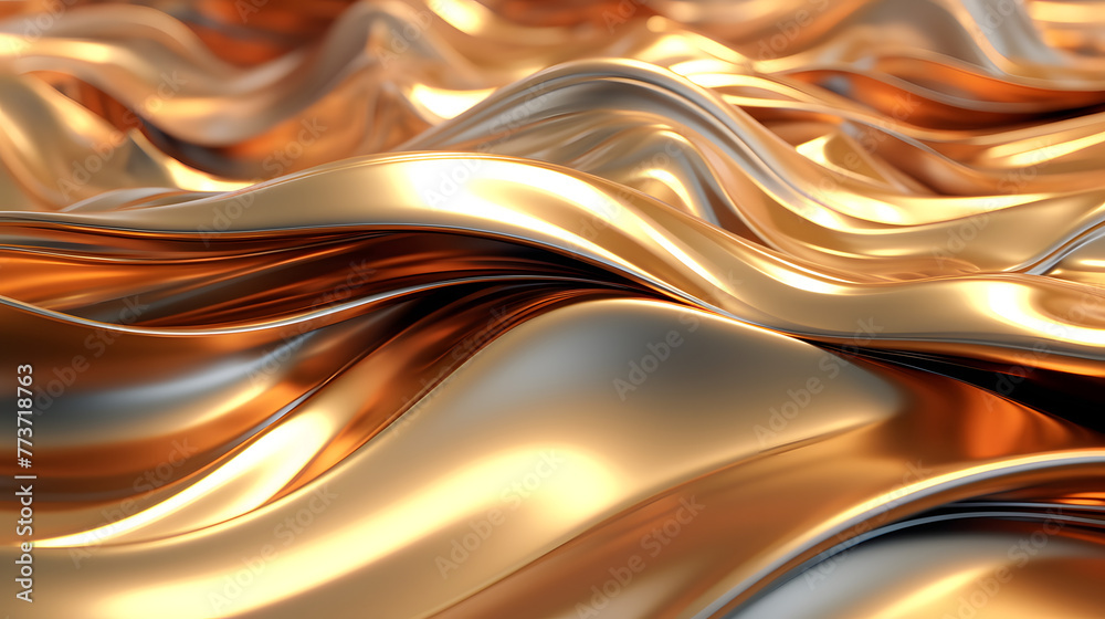 Digital gold and silver metal curve abstract graphic poster web page PPT background Digital gold and silver metal curve abstract graphic poster web page PPT background