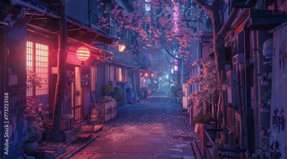 Lo-Fi Aesthetic Tokyo Japan Alley