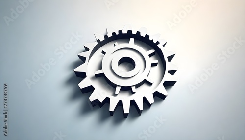 Closeup of gears and cogs