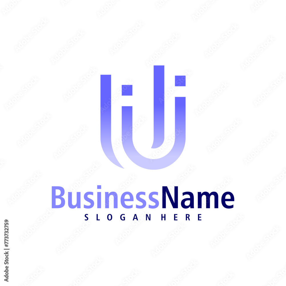 Letter U logo design vector. Creative Initial U logo concepts template Letter U logo design vector. Creative Initial U logo concepts template