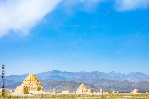 Yinchuan City, Ningxia Hui Autonomous Region - Xixia Mausoleum National Archaeological Park Site