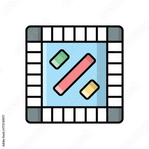 Monopoly vector icon