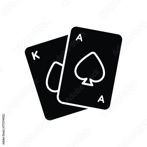 Blackjack vector icon