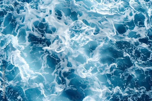 sea slippery blue
