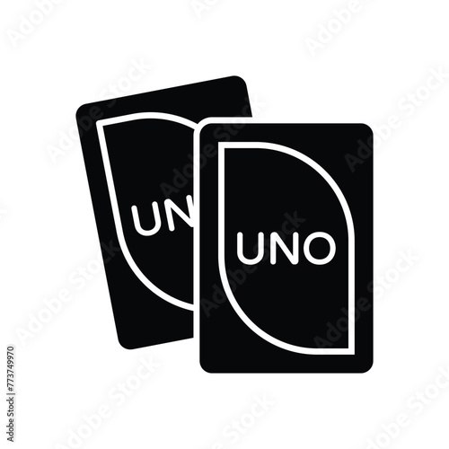 Uno vector icon