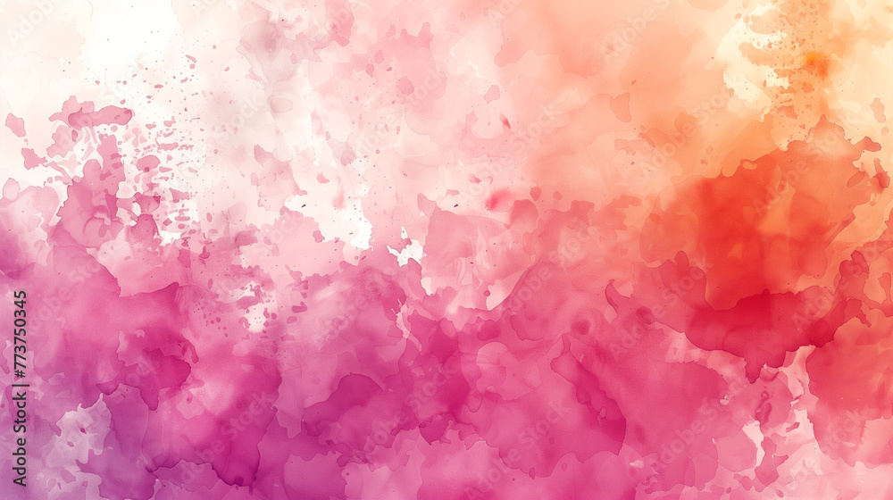 Fototapeta premium Vignette watercolor background