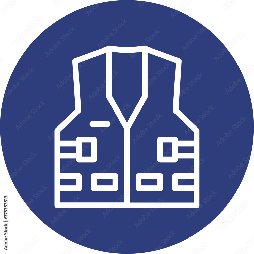 Fototapeta premium Lifejacket Icon