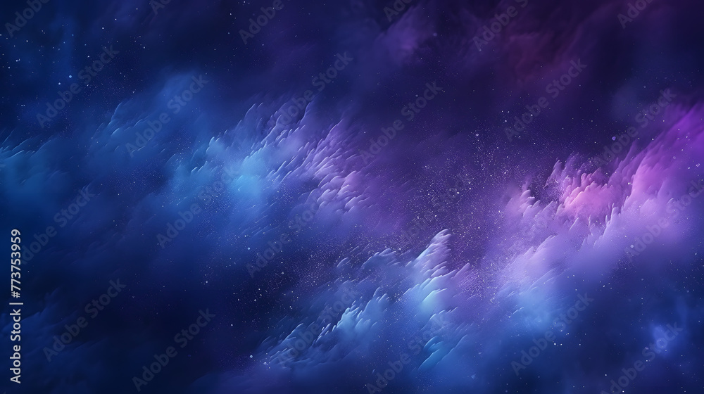 Digital blue and purple star pattern abstract poster web page PPT background